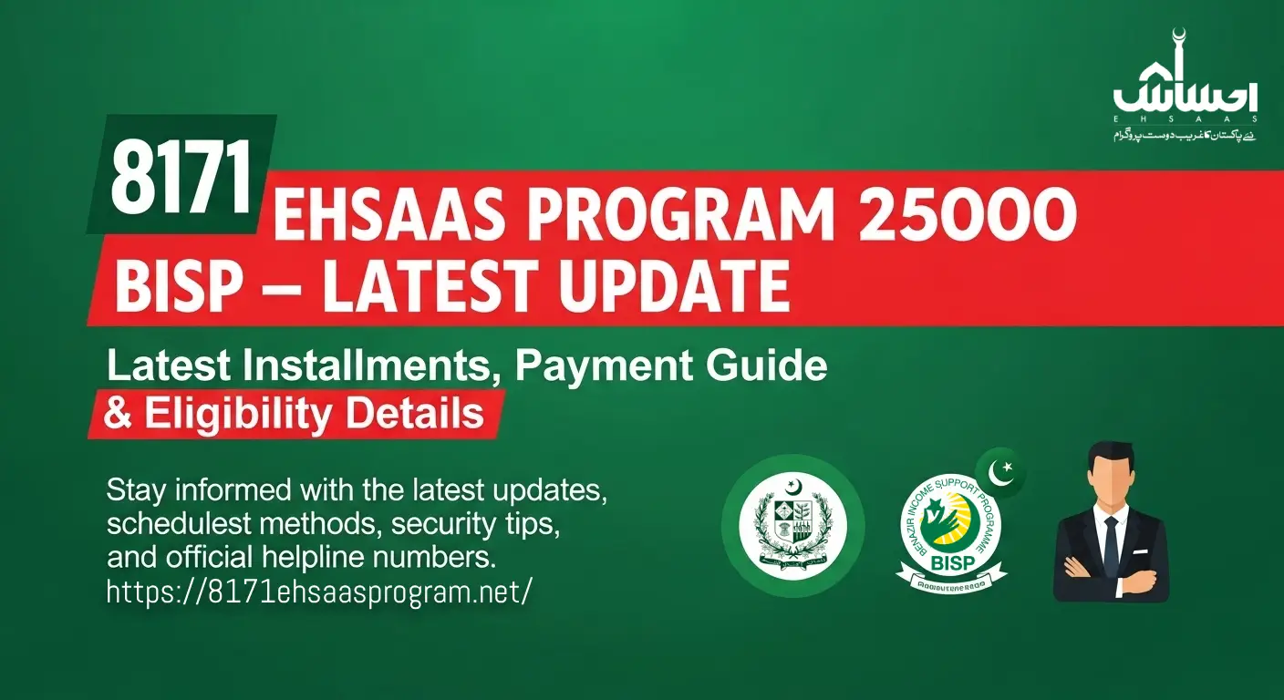 8171 Ehsaas Program 25000 BISP
